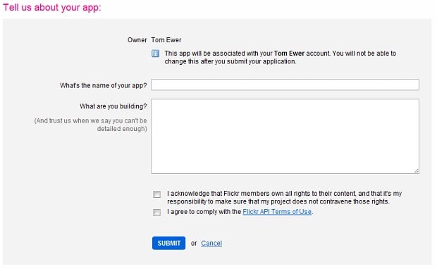 How To Find Out Flickr Api Key