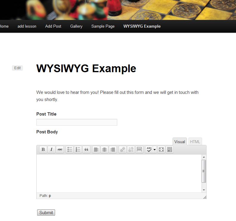 Wysiwyg Editor Free